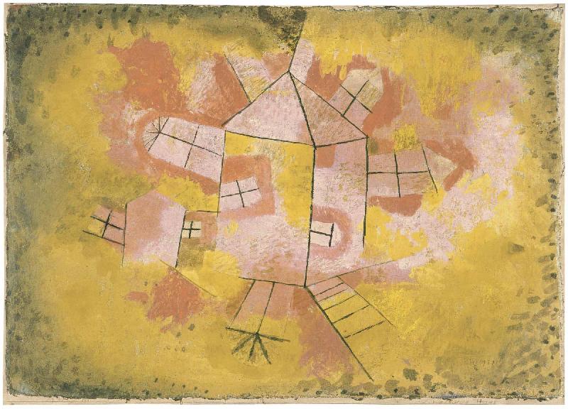 Paul Klee Rotating House oil painting picture